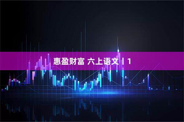 惠盈财富 六上语文丨1
